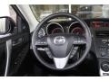 Black 2011 Mazda MAZDA3 s Grand Touring 5 Door Steering Wheel