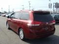 2013 Salsa Red Pearl Toyota Sienna XLE AWD  photo #4