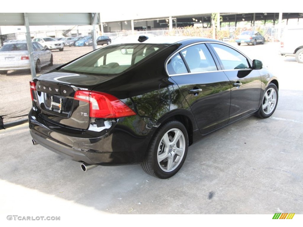 2012 S60 T5 - Ember Black Metallic / Soft Beige photo #9