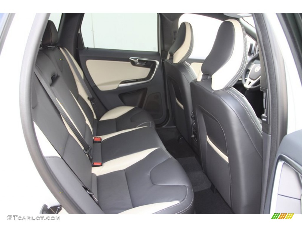 2013 XC60 T6 AWD R-Design - Cosmic White Metallic / R Design Soft Beige/Off Black Inlay photo #27