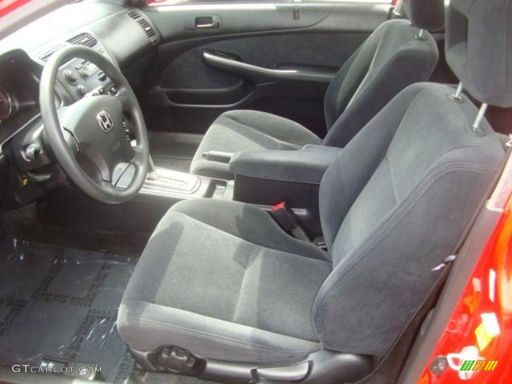 2003 Civic EX Coupe - Rallye Red / Black photo #9