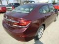 Crimson Red Pearl - Civic LX Sedan Photo No. 3