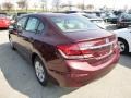 Crimson Red Pearl - Civic LX Sedan Photo No. 5