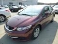 Crimson Red Pearl - Civic LX Sedan Photo No. 7