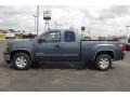 2010 Stealth Gray Metallic GMC Sierra 1500 SLE Extended Cab 4x4  photo #8