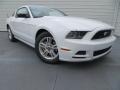 2014 Oxford White Ford Mustang V6 Coupe  photo #1