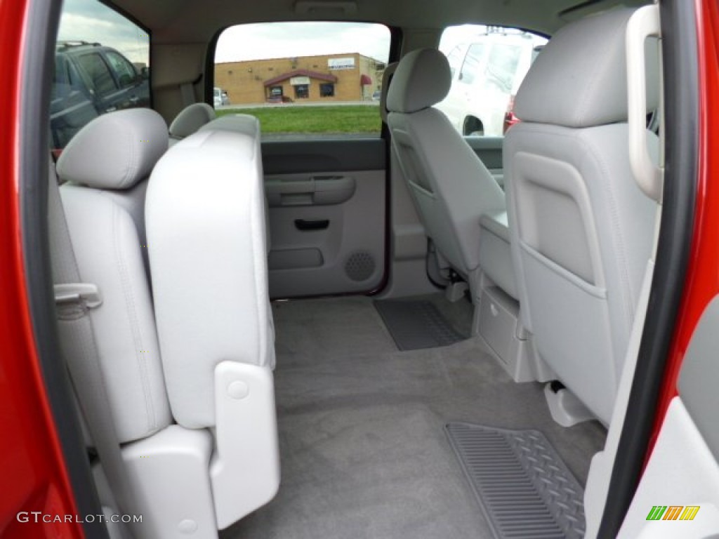 2013 Silverado 1500 LT Crew Cab 4x4 - Victory Red / Light Titanium/Dark Titanium photo #12