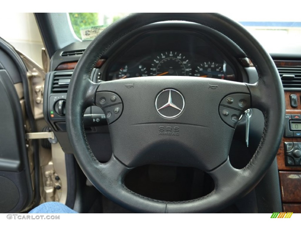 2002 Mercedes-Benz E 430 Sedan Steering Wheel Photos