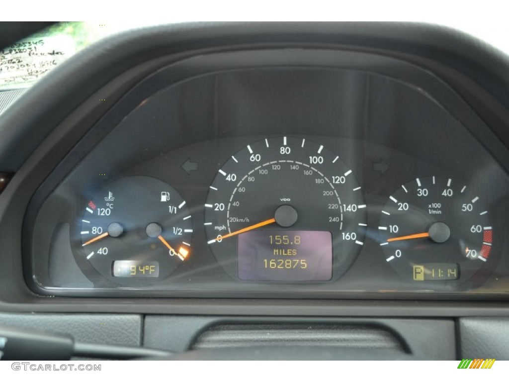 2002 Mercedes-Benz E 430 Sedan Gauges Photo #79543364
