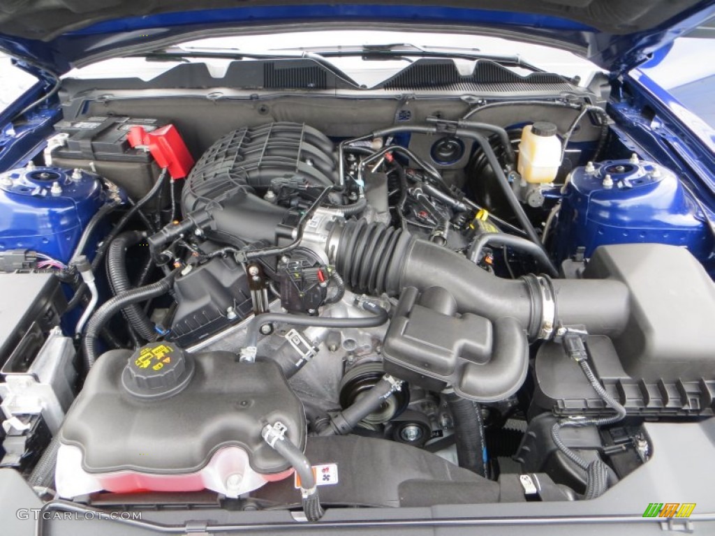 2014 Ford Mustang V6 Coupe 3.7 Liter DOHC 24-Valve Ti-VCT V6 Engine Photo #79543373