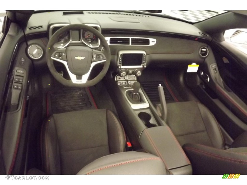 2013 Chevrolet Camaro ZL1 Convertible Black Dashboard Photo #79543513