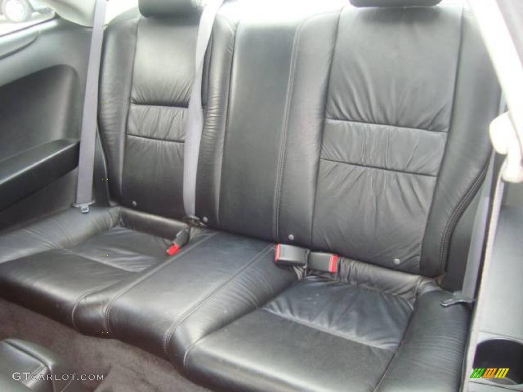2006 Accord EX V6 Coupe - Nighthawk Black Pearl / Black photo #11