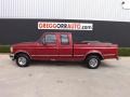 1995 Electric Currant Red Pearl Ford F150 XLT Extended Cab 4x4  photo #3