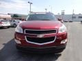 2010 Dark Cherry Metallic Chevrolet Traverse LT  photo #2