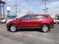 2010 Dark Cherry Metallic Chevrolet Traverse LT  photo #4