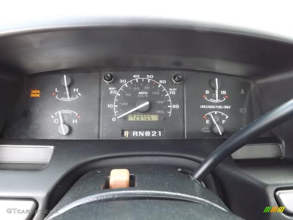 1995 Ford F150 XLT Extended Cab 4x4 Gauges Photo #79544664