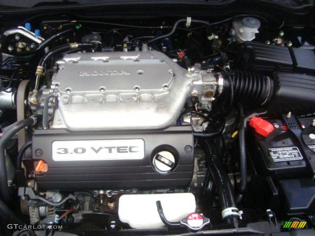 2006 Accord EX V6 Coupe - Nighthawk Black Pearl / Black photo #18