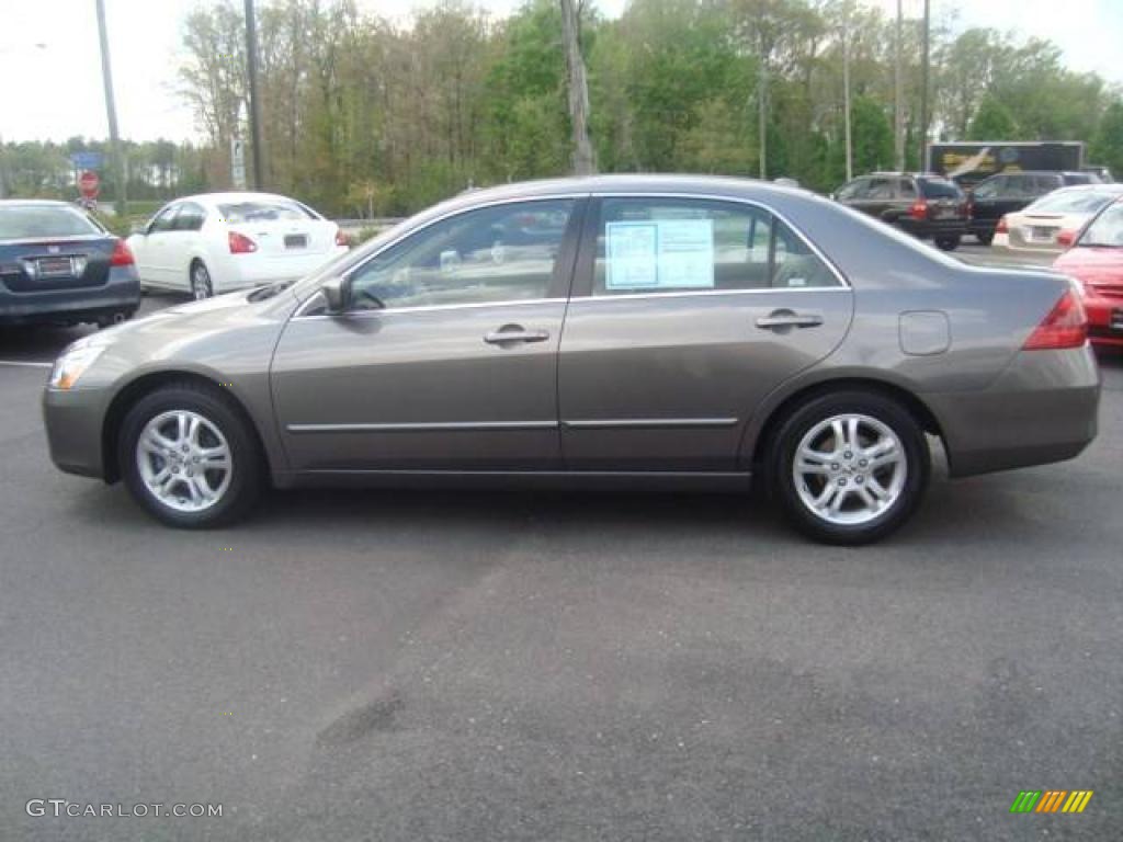 2006 Accord EX-L Sedan - Carbon Bronze Pearl / Ivory photo #3