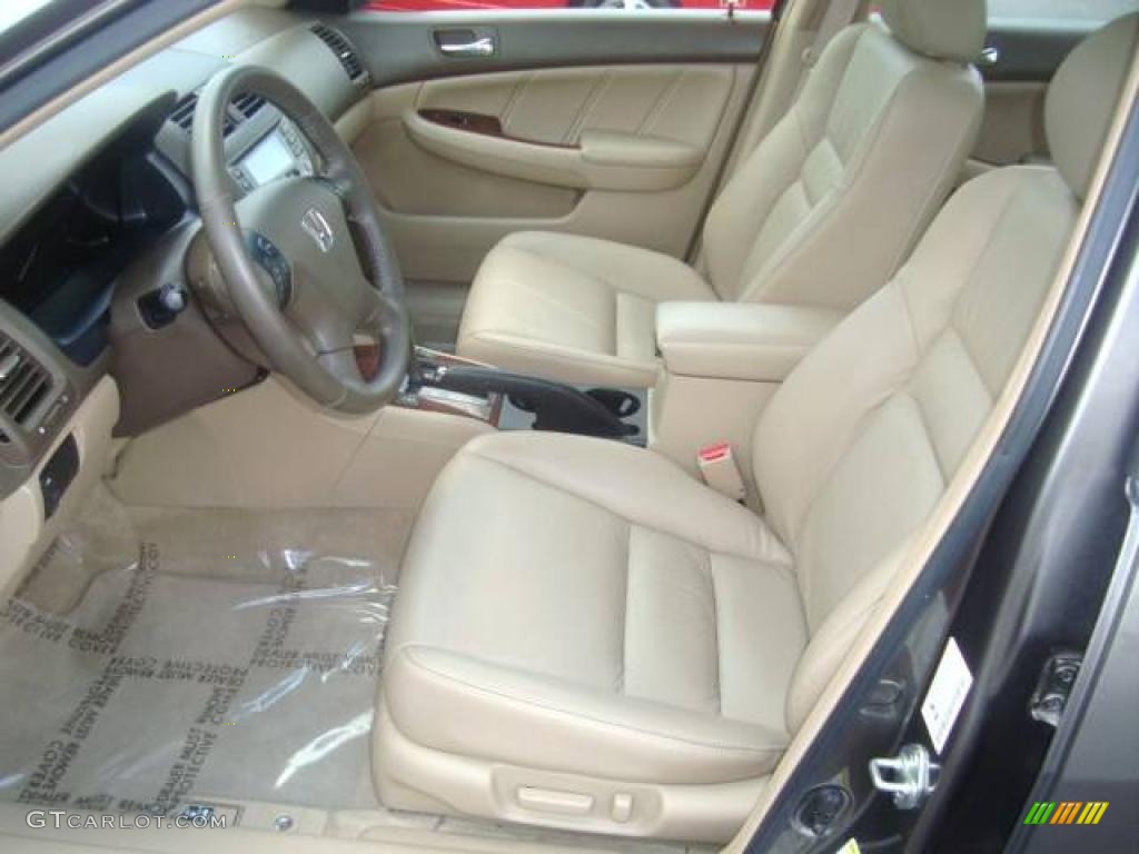 2006 Accord EX-L Sedan - Carbon Bronze Pearl / Ivory photo #8