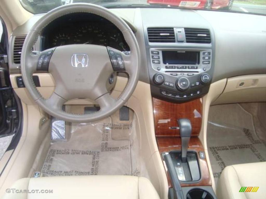 2006 Accord EX-L Sedan - Carbon Bronze Pearl / Ivory photo #10