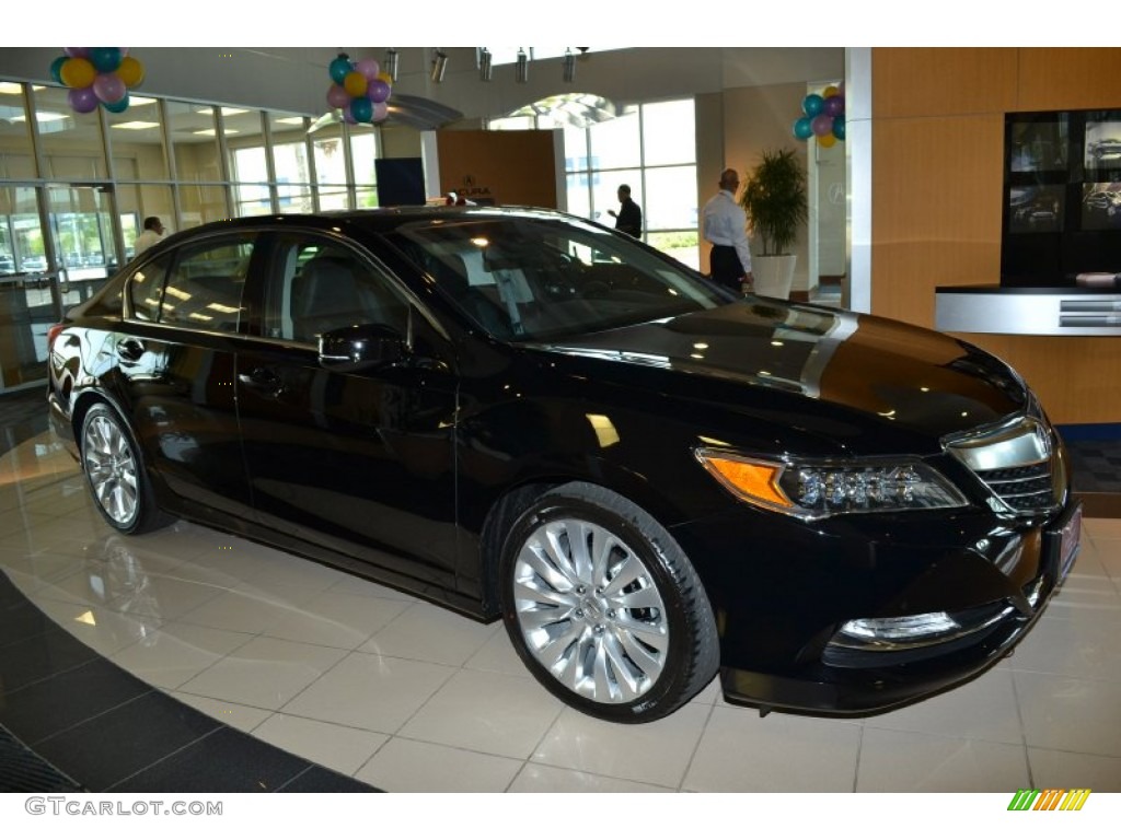 Crystal Black Pearl Acura RLX