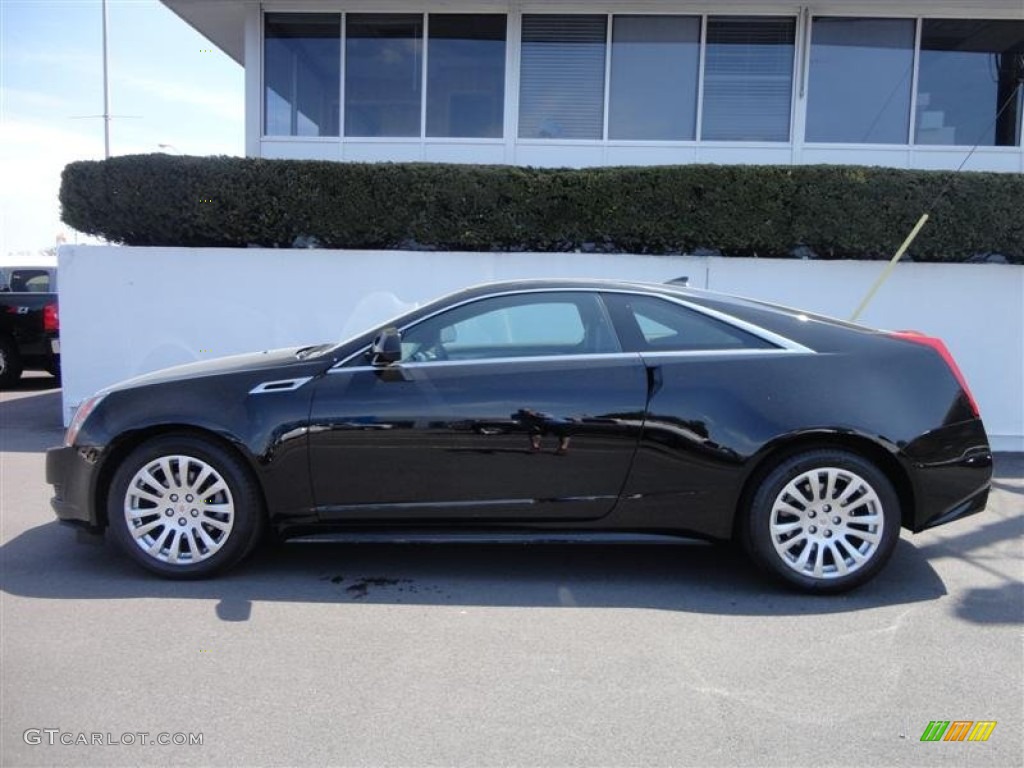 2013 CTS Coupe - Black Raven / Ebony photo #4