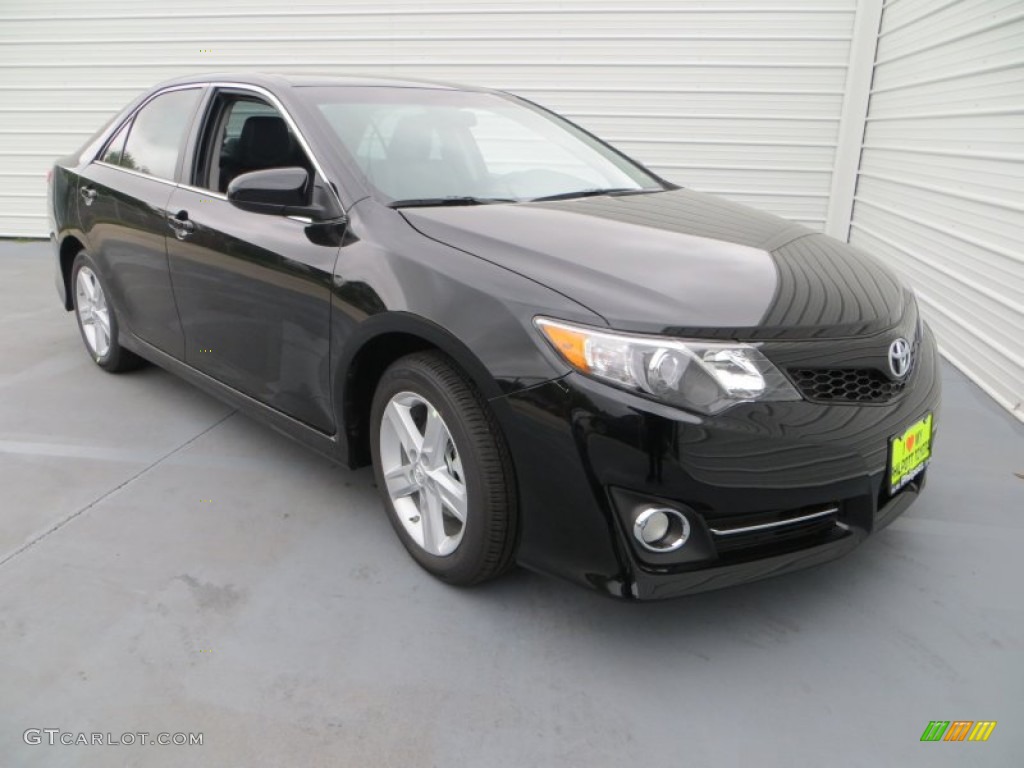 2013 Camry SE - Attitude Black Metallic / Black/Ash photo #1