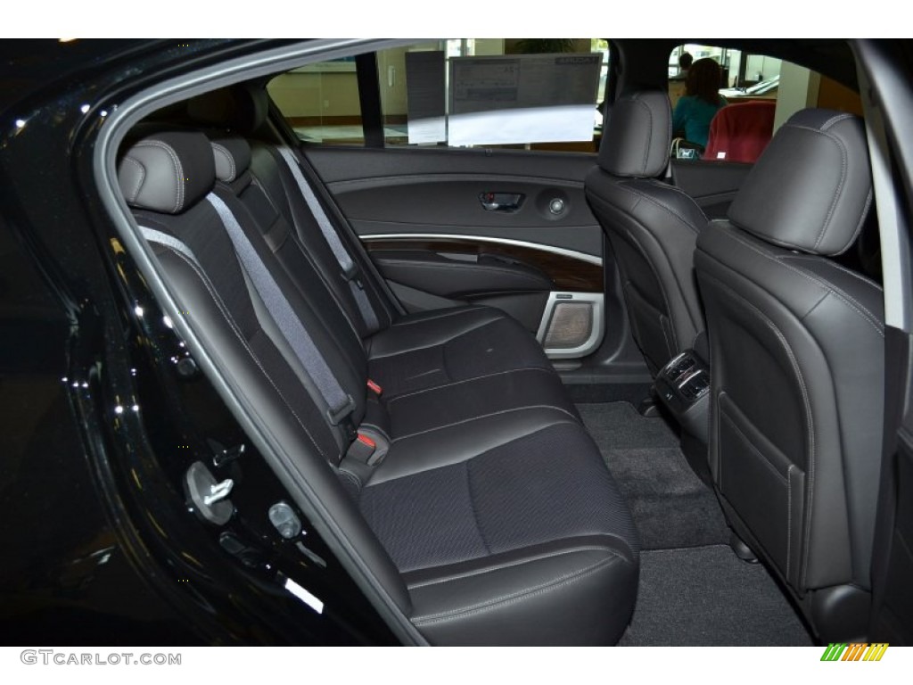 2014 Acura RLX Krell Audio Package Rear Seat Photo #79545779