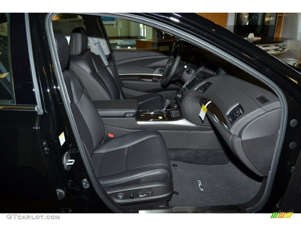Ebony Interior 2014 Acura RLX Krell Audio Package Photo #79545810