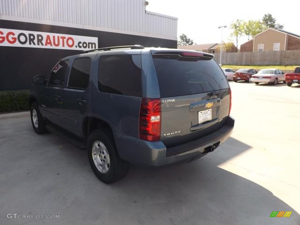 2010 Tahoe LS - Blue Granite Metallic / Light Cashmere/Dark Cashmere photo #5