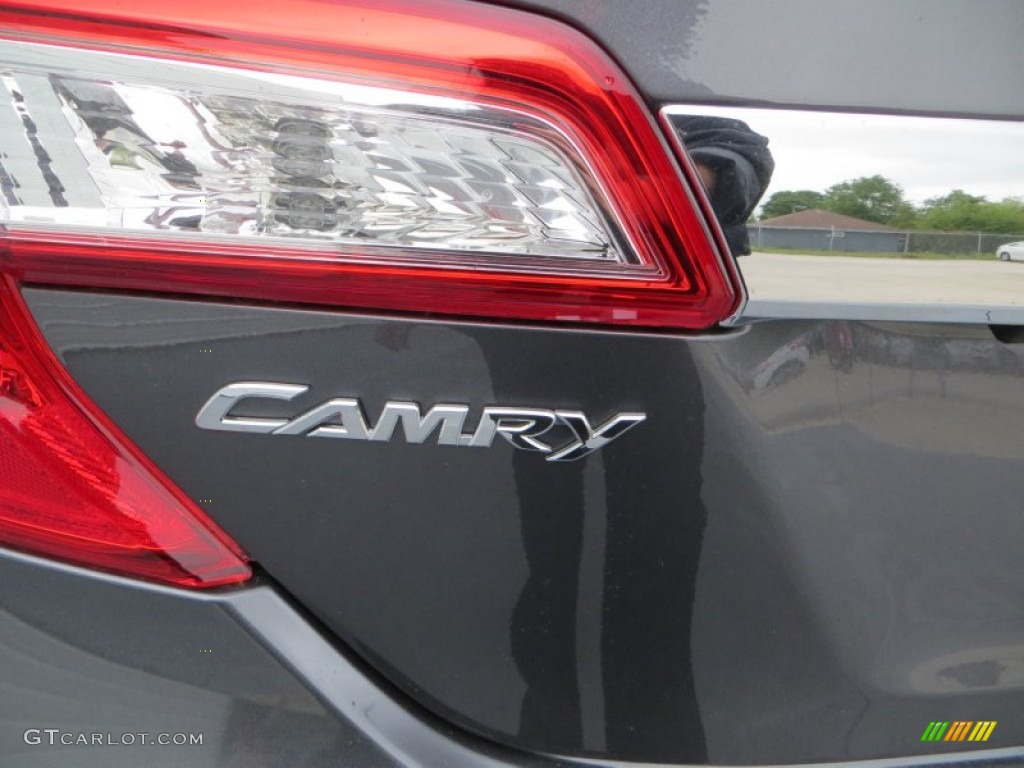 2013 Camry XLE V6 - Magnetic Gray Metallic / Ash photo #6