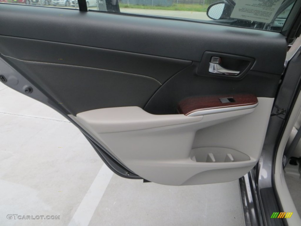 2013 Camry XLE V6 - Magnetic Gray Metallic / Ash photo #19