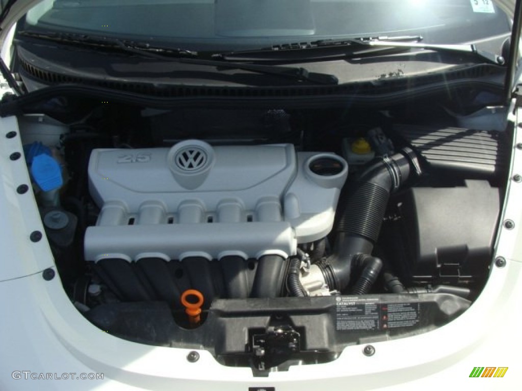 2008 Volkswagen New Beetle Triple White Coupe Engine Photos