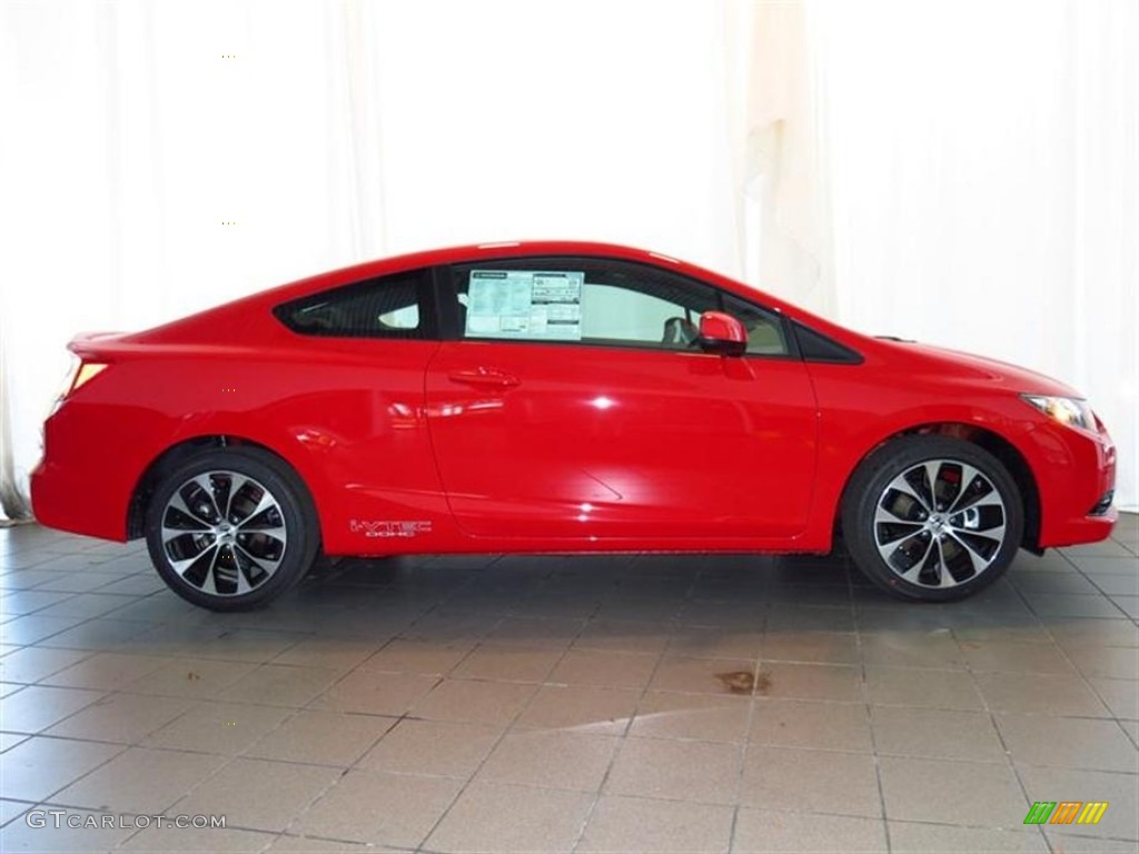 Rallye Red 2013 Honda Civic Si Coupe Exterior Photo #79547805