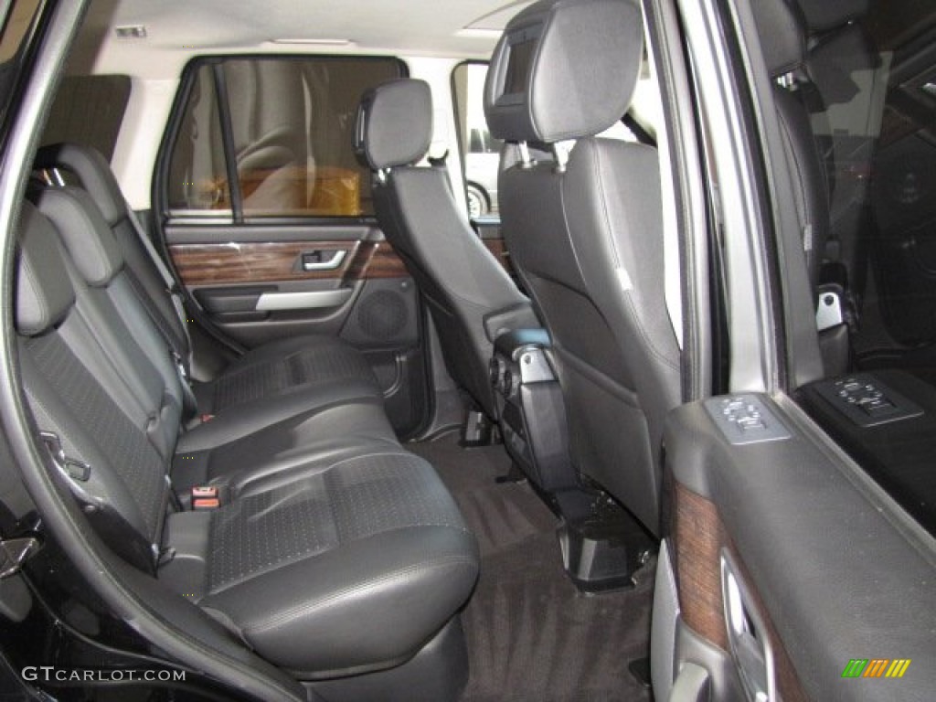 2008 Land Rover Range Rover Sport Supercharged Rear Seat Photos