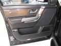 Ebony Black 2008 Land Rover Range Rover Sport Supercharged Door Panel