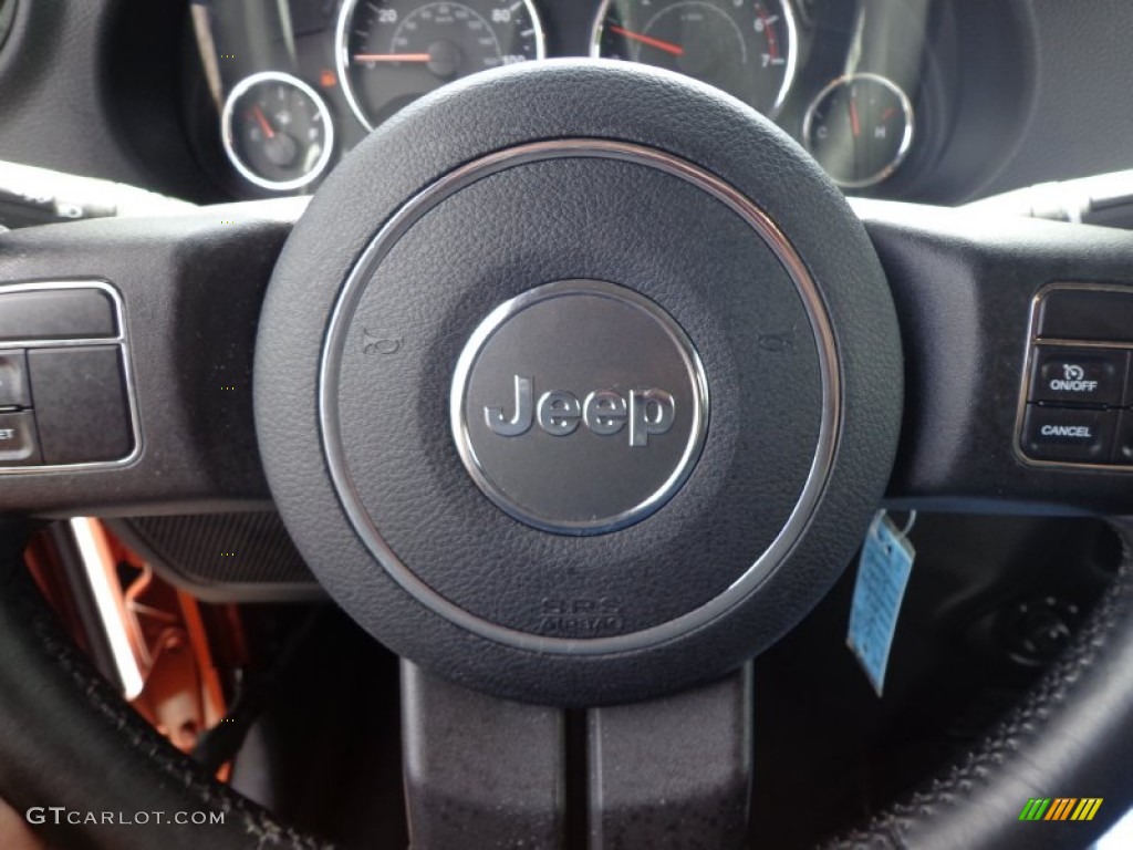 2011 Wrangler Sport S 4x4 - Mango Tango Pearl / Black photo #22