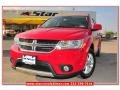 2013 Bright Red Dodge Journey SXT  photo #1