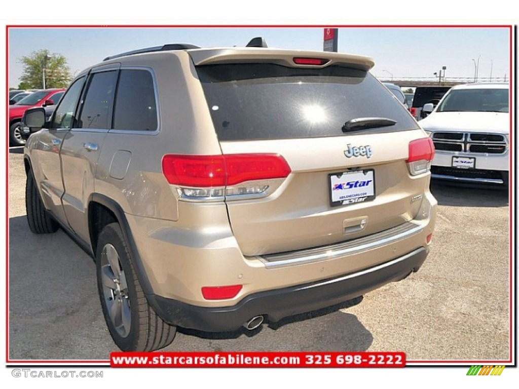 2014 Grand Cherokee Limited - Cashmere Pearl / New Zealand Black/Light Frost photo #4