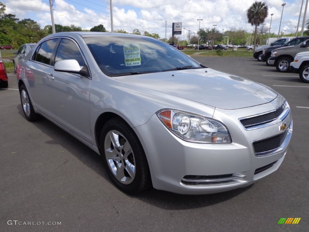 Silver Ice Metallic 2010 Chevrolet Malibu LT Sedan Exterior Photo #79551421