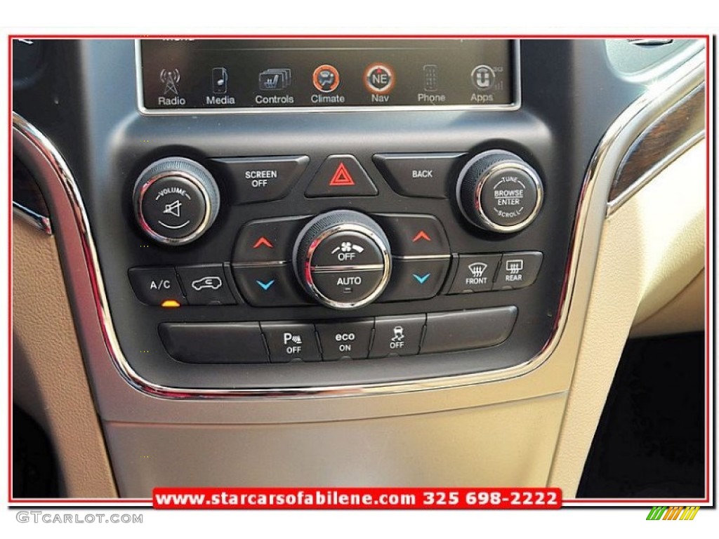 2014 Grand Cherokee Limited - Cashmere Pearl / New Zealand Black/Light Frost photo #36