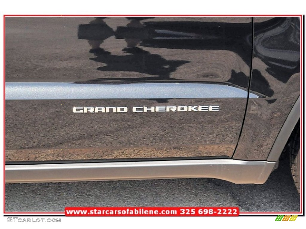 2014 Grand Cherokee Limited - Brilliant Black Crystal Pearl / New Zealand Black/Light Frost photo #8