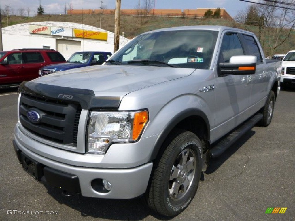 2010 F150 FX4 SuperCrew 4x4 - Ingot Silver Metallic / Black photo #5