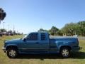 Bright Blue Metallic - Sierra 1500 SLT Extended Cab 4x4 Photo No. 2