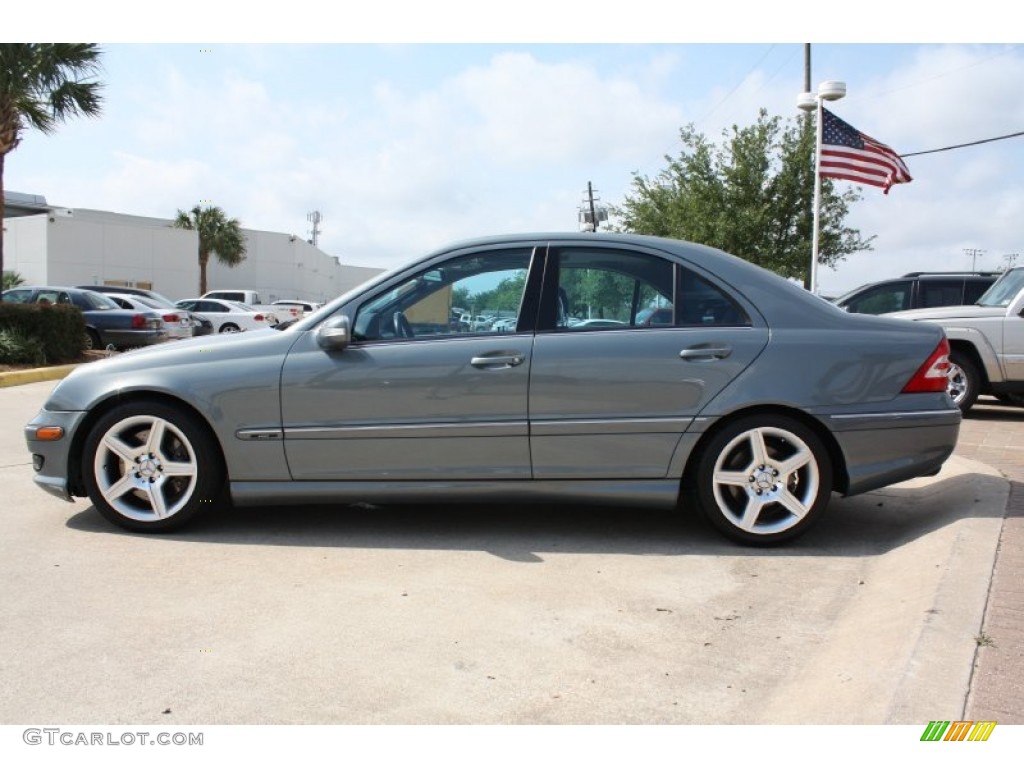 Granite Grey Metallic 2005 Mercedes-Benz C 230 Kompressor Sedan Exterior Photo #79554649