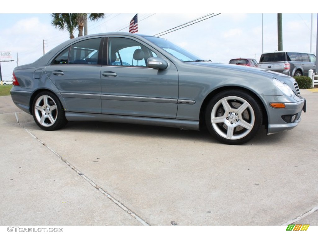 Granite Grey Metallic 2005 Mercedes-Benz C 230 Kompressor Sedan Exterior Photo #79554758