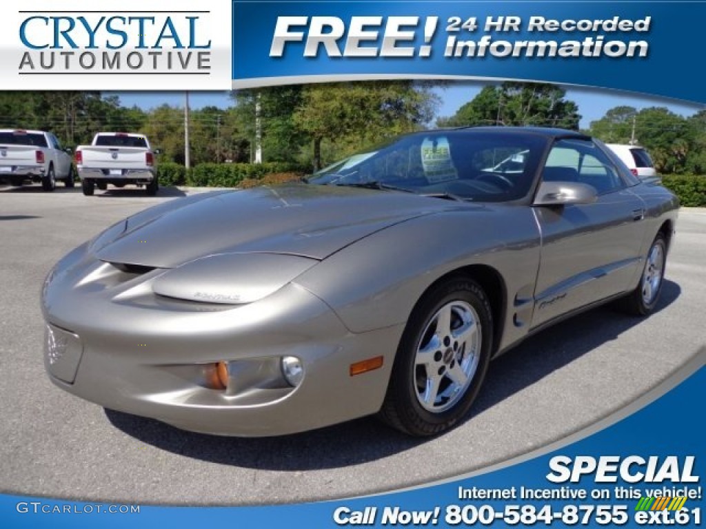 2001 Firebird Coupe - Pewter Metallic / Ebony photo #1