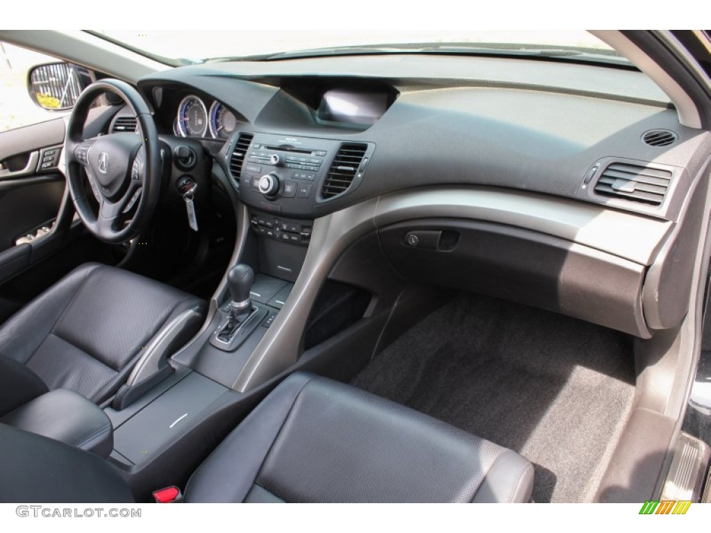 2010 TSX Sedan - Crystal Black Pearl / Ebony photo #8