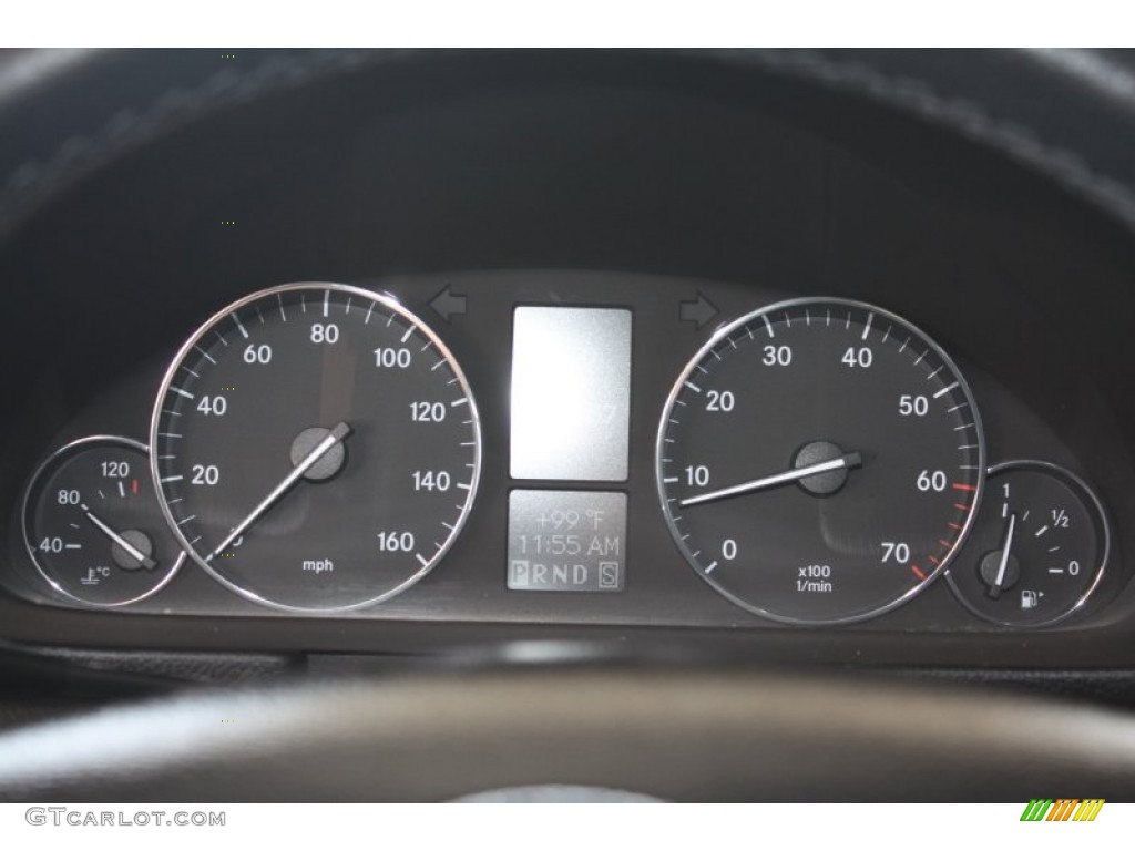 2005 Mercedes-Benz C 230 Kompressor Sedan Gauges Photo #79555198