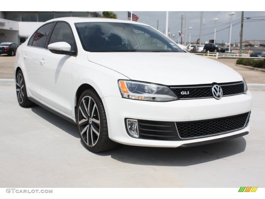 2012 Jetta GLI Autobahn - Candy White / Titan Black photo #1